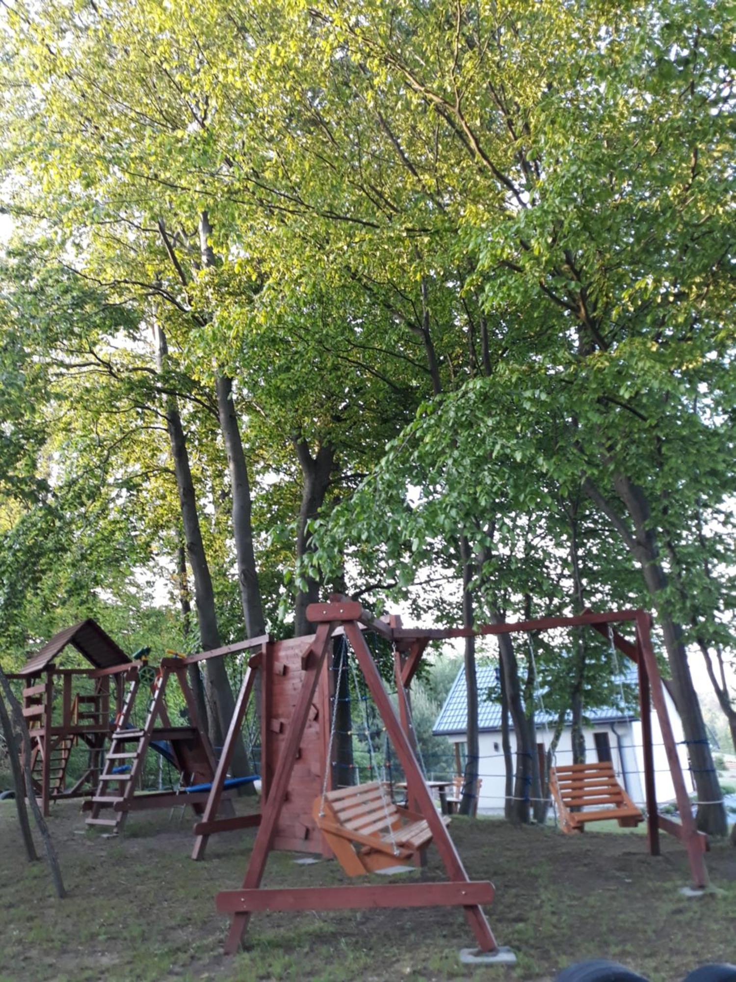 Lesny Zakatek- Domek Lipa Parchowo ภายนอก รูปภาพ