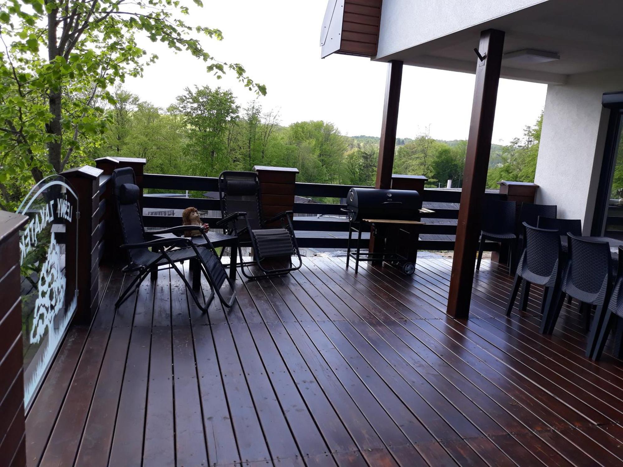Lesny Zakatek- Domek Lipa Parchowo ภายนอก รูปภาพ